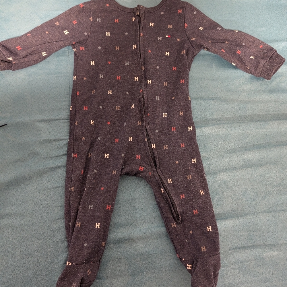 Cozy Kids One Piece Pajama - Navy Blue